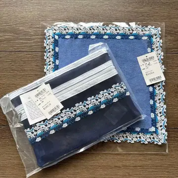 치카자와 레이스 ANA 기내 판매 한정판 타월 손수건 파우치 세트