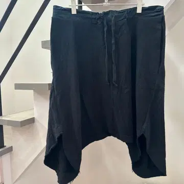 DELUSION 사루엘 팬츠 M 블랙