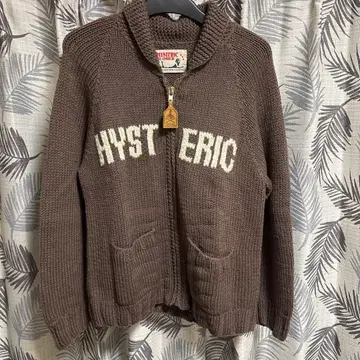 hysteric glamor 캐나디안 스웨터 코위찬 니트