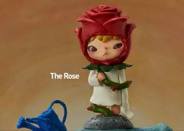 POPMART Hirono 어린 왕자 The rose 새상품