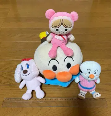 호빵맨 봉제 인형 세트