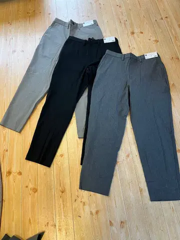 GU 스트레치 이지 앵클 팬츠 남성용 M 미사용품 3종 세트