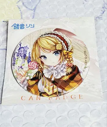 VOCALOID 카가미네 린 10주년 피스케 캔뱃지