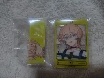 MILGRAM 밀그램 명찰 아크릴 카드 무우