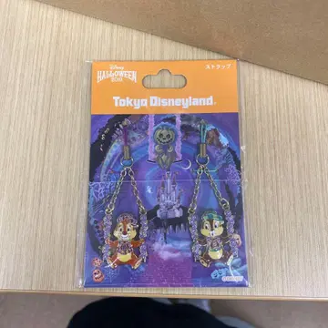 도쿄 디즈니랜드 할로윈 칩과 데일 스트랩