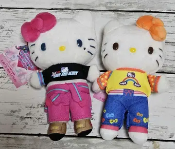 오샤레마녀 러브 and 벨리 x 헬로키티 러브베리 마스코트 키티