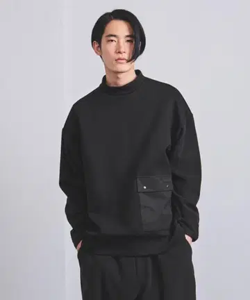 EN ROUTE/코튼 폴리에스테르 종이상자/플리스 모크넥