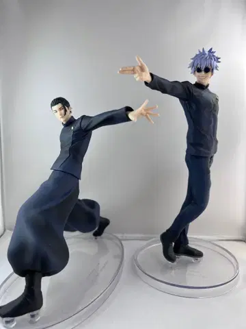 주술회전 고죠 사토루 게토 스구루 피규어 2체 세트