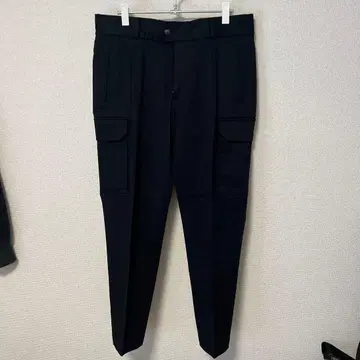 새상품급 잽스 아르키비오 코튼 스트레치 카고 팬츠 블랙