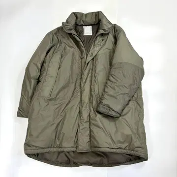 BEARDSLEY 몬스터 후드티 비어즐리 모즈 코트 다운 카키