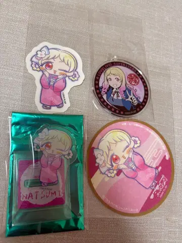 오니즈카 나츠미 아사쿠사 콜라보 4점 세트