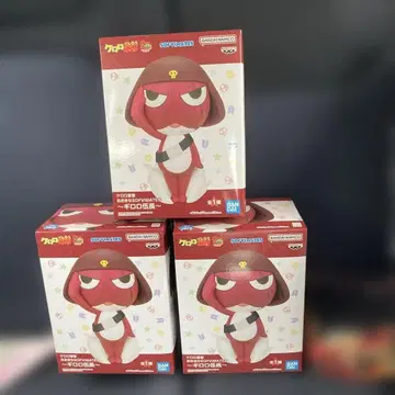 개구리 중사 케로로 오오키나 SOFVIMATES 기로로 오장 3점