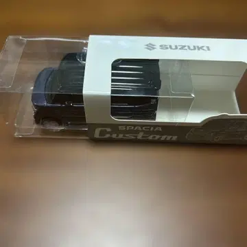 스즈키 스페이시아 커스텀 1/64 미니카 네이비