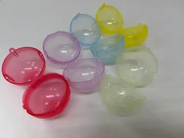 가챠가챠 빈 캡슐 직경 약 6cm 75개