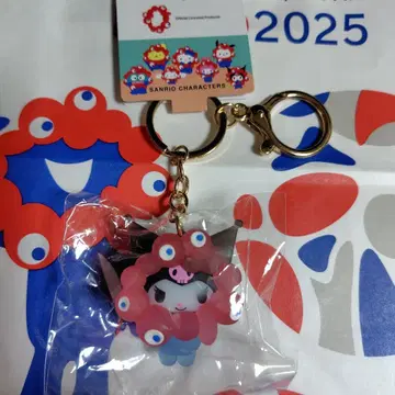 오사카 간사이 만박 미야쿠미야쿠 산리오 클리어 키링 키티