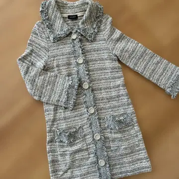 [ 새상품급 ] LOUNIE 프린지 코트 자켓 아우터