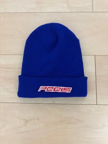 새상품급 PEELS 파랑 니트 모자 비니