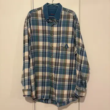 BOGNER 플란넬 셔츠 체크 무늬 패셔너블 수입 구제 의류 보그너