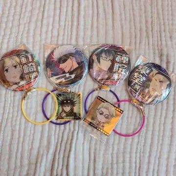 주술회전 캔뱃지 씰