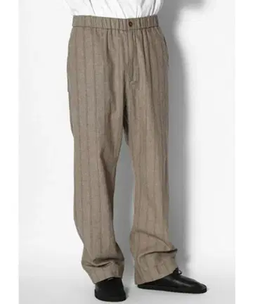 정가 2.4만 스노우피크 snow peak 멜란지 스트라이프 이지 팬츠