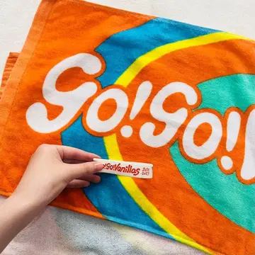 go! go! vanillas 타월 러버 밴드