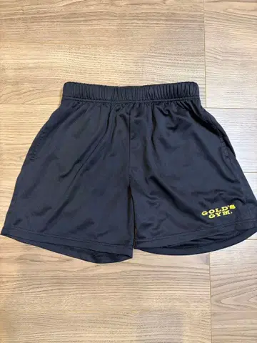 GOLD'S GYM 블랙 숏팬츠 M 사이즈