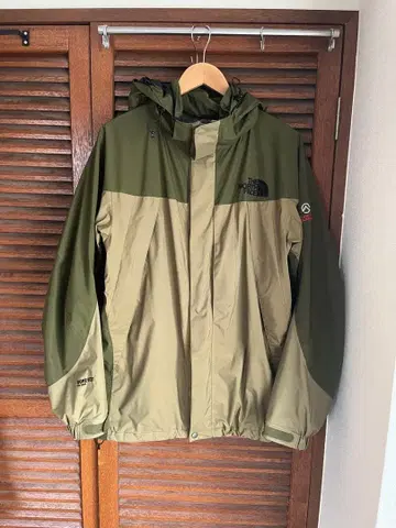 THE NORTH FACE 마운틴 후드티 올리브 카키 goretex