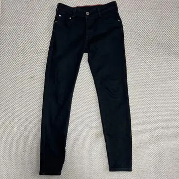 EDWIN JERSEYS 블랙 스키니 데님