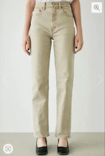 새상품급 MOUSSY 청바지 플레인 스트레이트 데님 팬츠 26