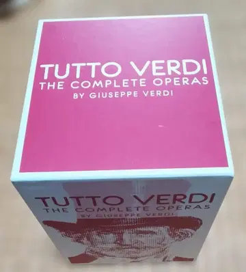 TUTTO VERDI 주세페 베르디 전 오페라 블루레이 전 27매