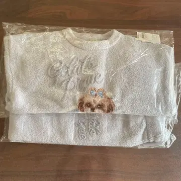 젤라피케 시즈널 자카드 풀오버 & 베이비 모코 롱 팬츠 세트 스카이블루