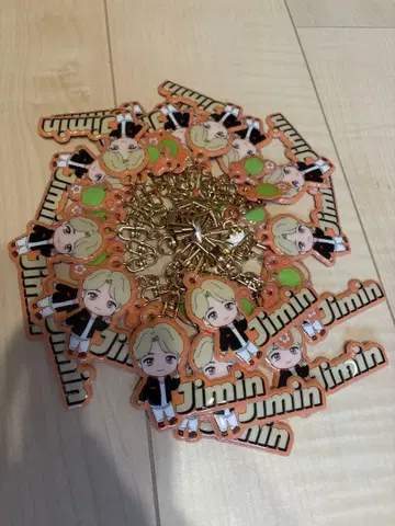 BTS TinyTAN 지민 키링 세트