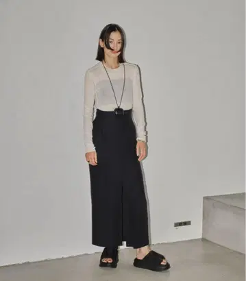 TODAYFUL Doubleweave Pencil Skirt