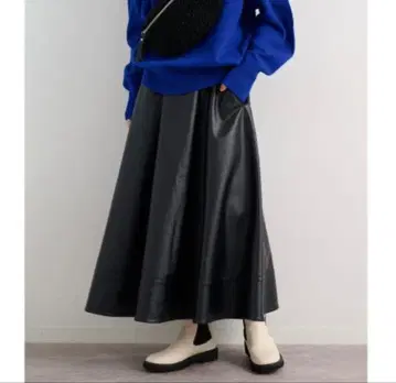 새상품급 저널 스탠다드 리룸 가죽 스커트