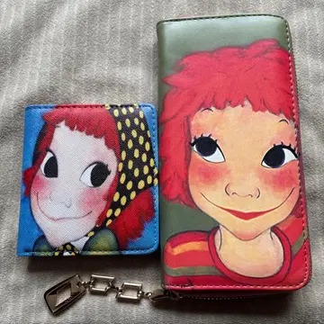 한국 육심원 장지갑과 반지갑 2개 세트 미사용 새상품!