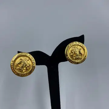 22 빈티지 GIORGIO 골드 코인형 귀찌