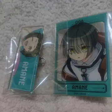 MILGRAM 밀그램 네임플레이트 아크릴 카드 아마네