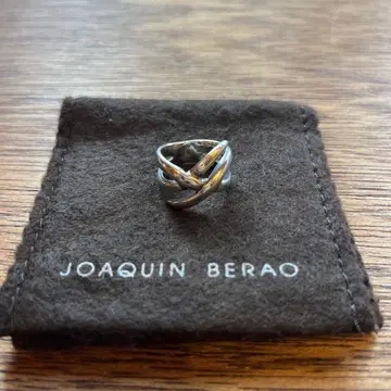 JOAQUIN BERAO 크로스 반지 실버