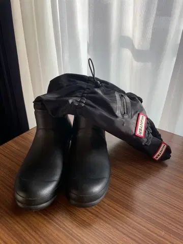 HUNTER 포켓 부착! 롱 부츠 24.5cm