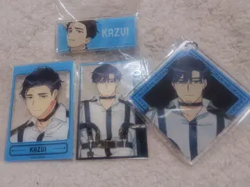 MILGRAM 밀그램 아크릴 카드 키링 명찰 카즈이