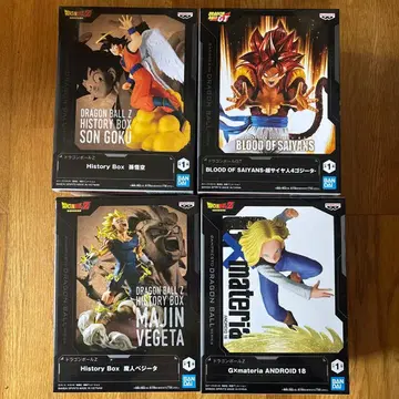 드래곤볼 피규어 4체 세트