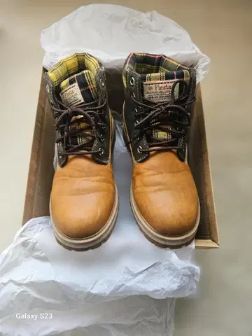 Fiesta 브라운 가죽 부츠