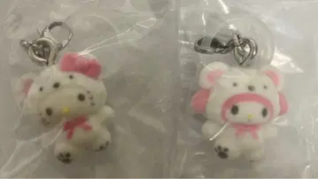 산리오 메지루시 액세서리 후와후와 스노우