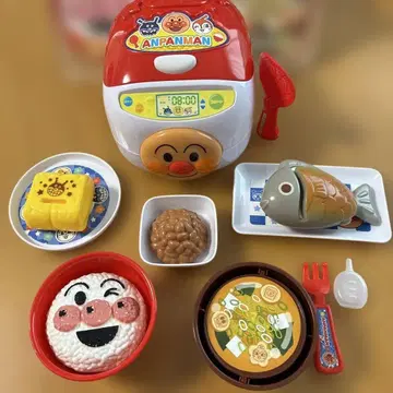 호빵맨 증기 나오는 말하는 밥솥