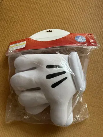 미키 미츠 화이트 장갑