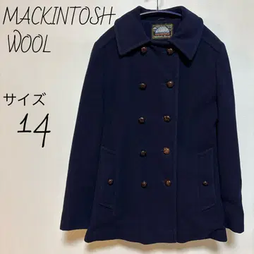 매킨토시 MACKINTOSH 울 하프 코트 사이즈 14