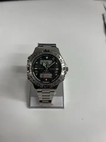 [ KW ] ELGIN 스테인리스 스틸 블랙 정크