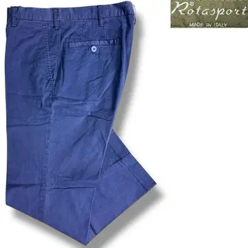 J3592 새상품급 로타 스트레치 가먼트 다이 스트레치 팬츠 네이비 48