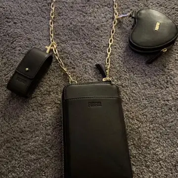 FURFUR 스마트폰 숄더 블랙