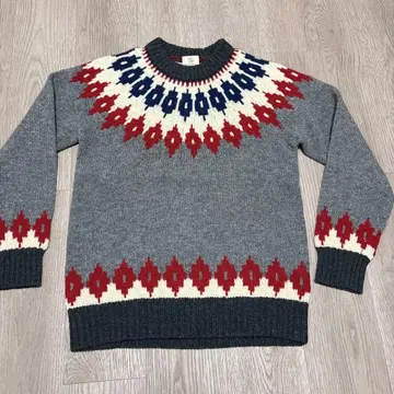 BEAUTY & YOUTH 노르딕 무늬 스웨터